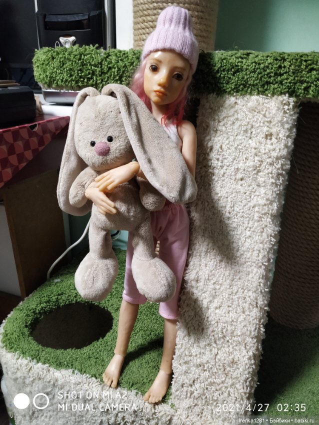 Кристи (делаю шарнирную куклу)