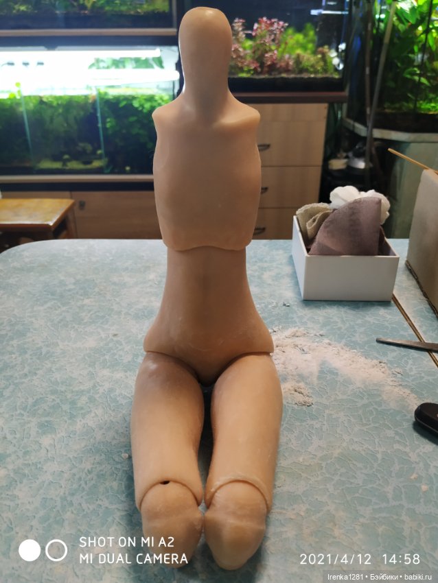 Кристи (делаю шарнирную куклу)