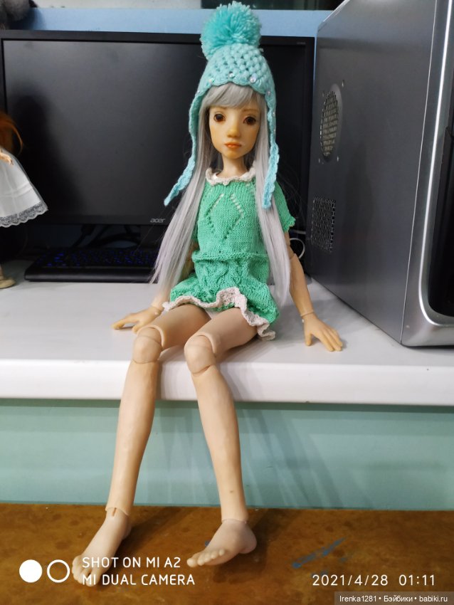 Кристи (делаю шарнирную куклу)