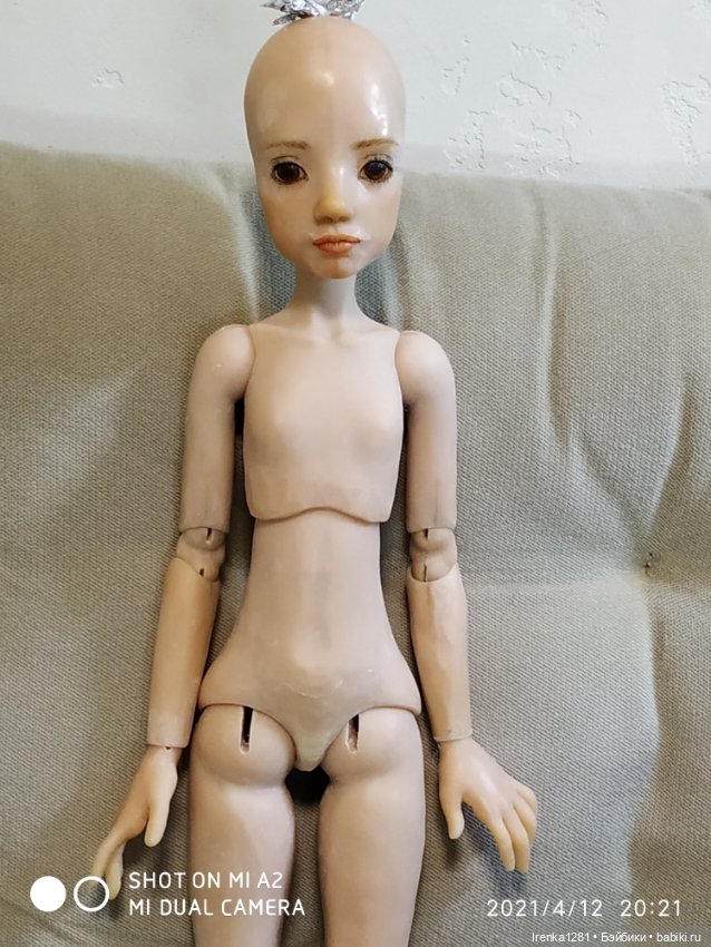 Кристи (делаю шарнирную куклу)