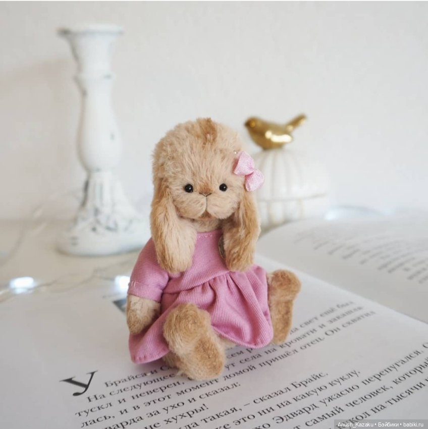 Зайка тедди — Авторские мишки Тедди и друзья: фото (фото 2)