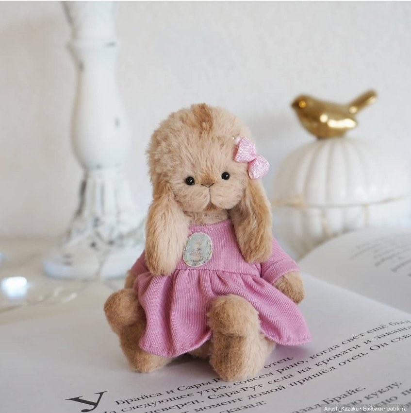 Зайка тедди — Авторские мишки Тедди и друзья: фото (фото 4)