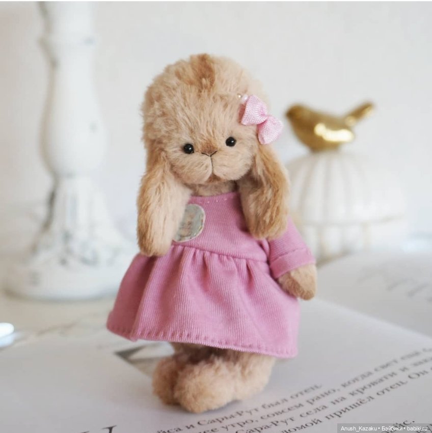 Зайка тедди — Авторские мишки Тедди и друзья: фото (фото 5)
