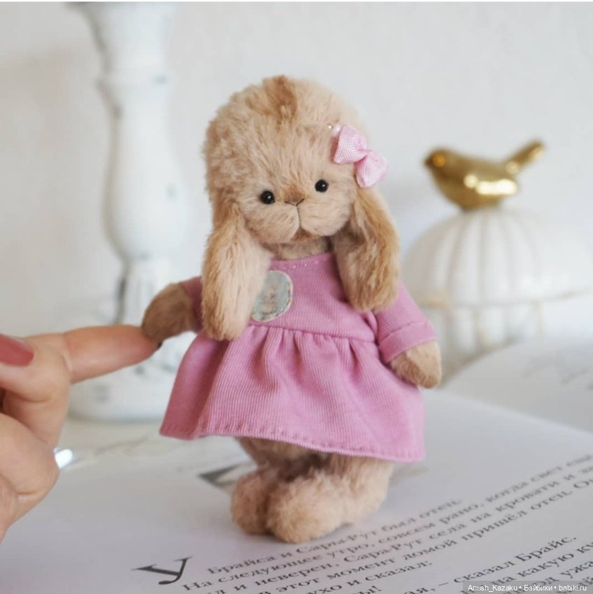 Зайка тедди — Авторские мишки Тедди и друзья: фото (фото 3)