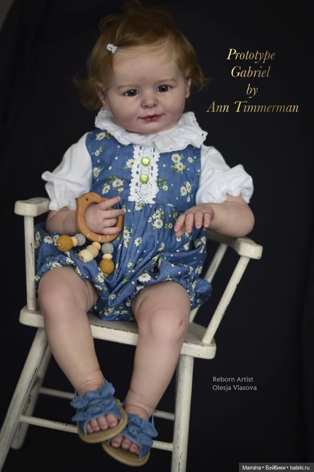 Gabriel скульптора Ann Timmerman, автор прототипа Олеся Власова