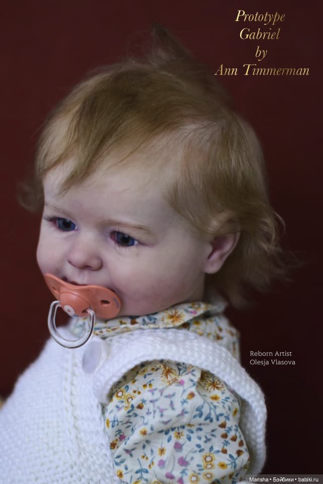 Gabriel скульптора Ann Timmerman, автор прототипа Олеся Власова