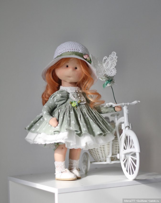 Мая - интерьерная текстильная кукла (фото 3)