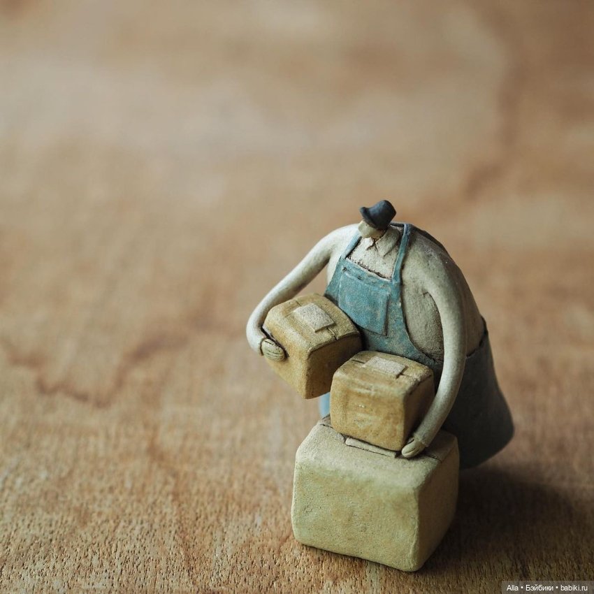 Фигурки из керамики Yuki Kimura (фото 5)