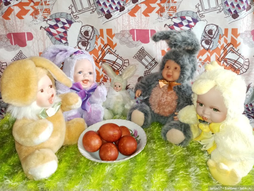 Мои мягкие пасхальные малыши