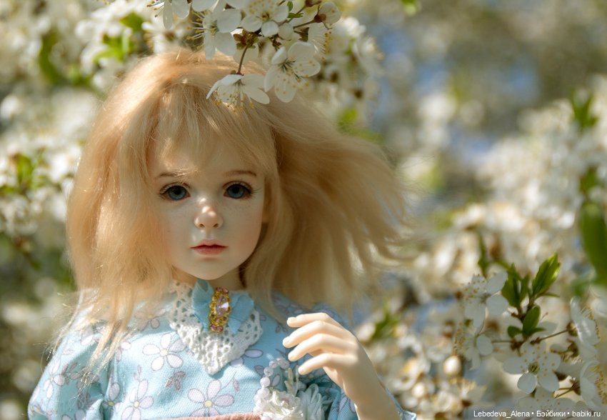 Цветок в цветах — Куклы Dollshe Craft (Доллше): BJD (БЖД) (фото 3)