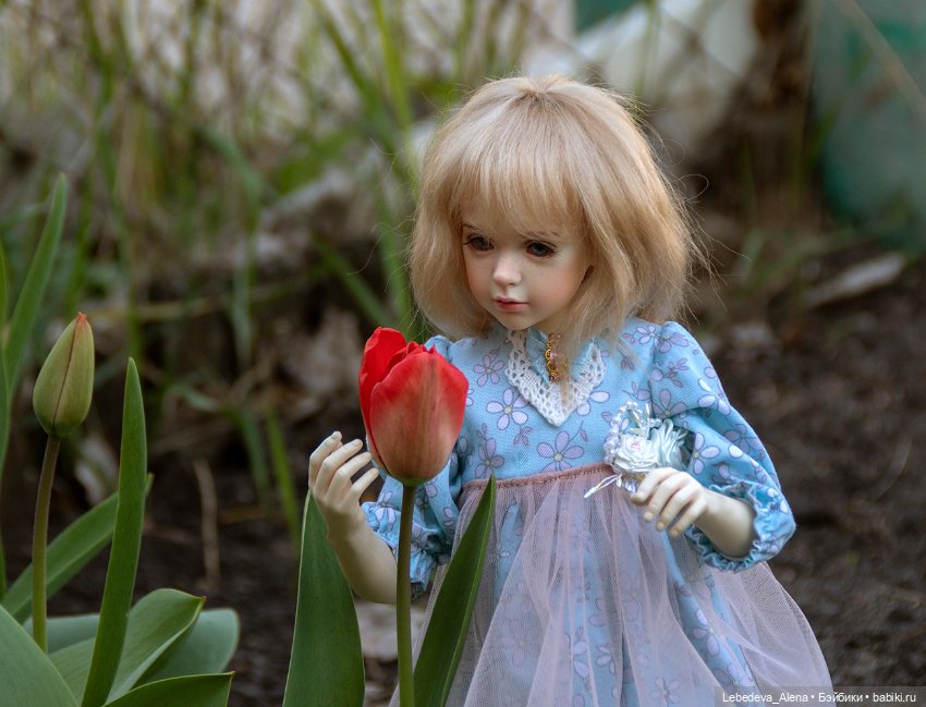 Цветок в цветах — Куклы Dollshe Craft (Доллше): BJD (БЖД) (фото 9)