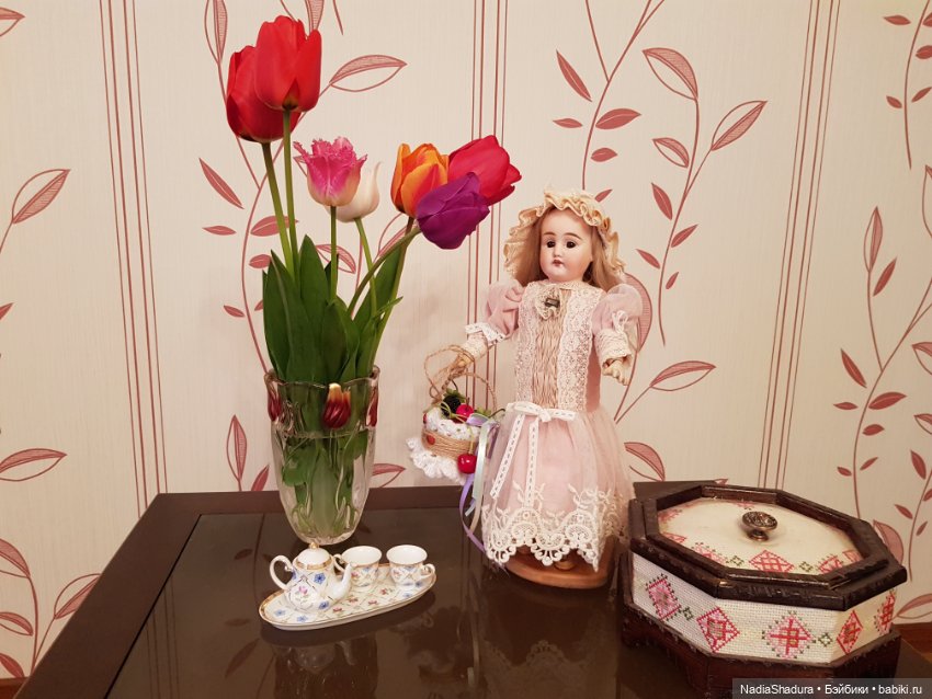 Моя первая антикварная кукла Bähr & Pröschild 340 DEP (фото 6)