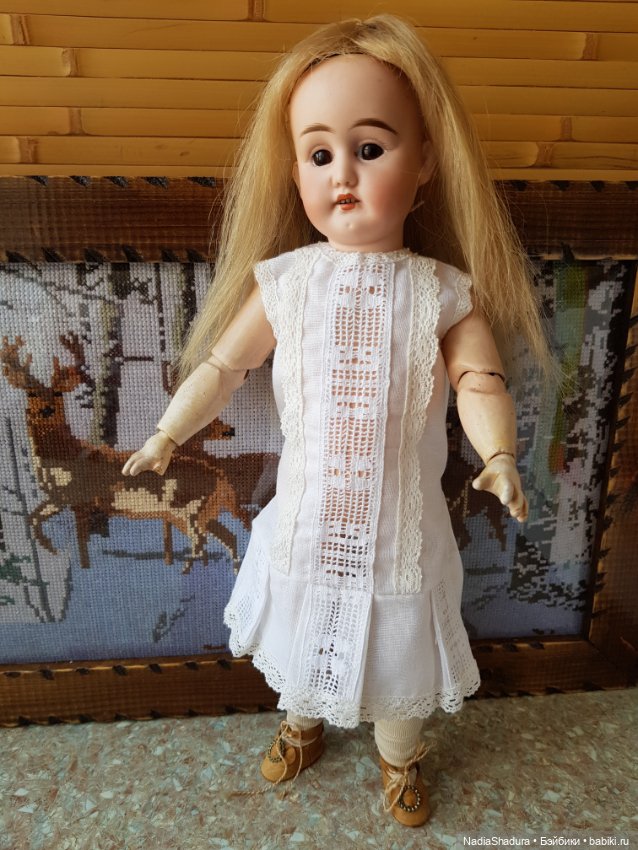Моя первая антикварная кукла Bähr & Pröschild 340 DEP (фото 7)