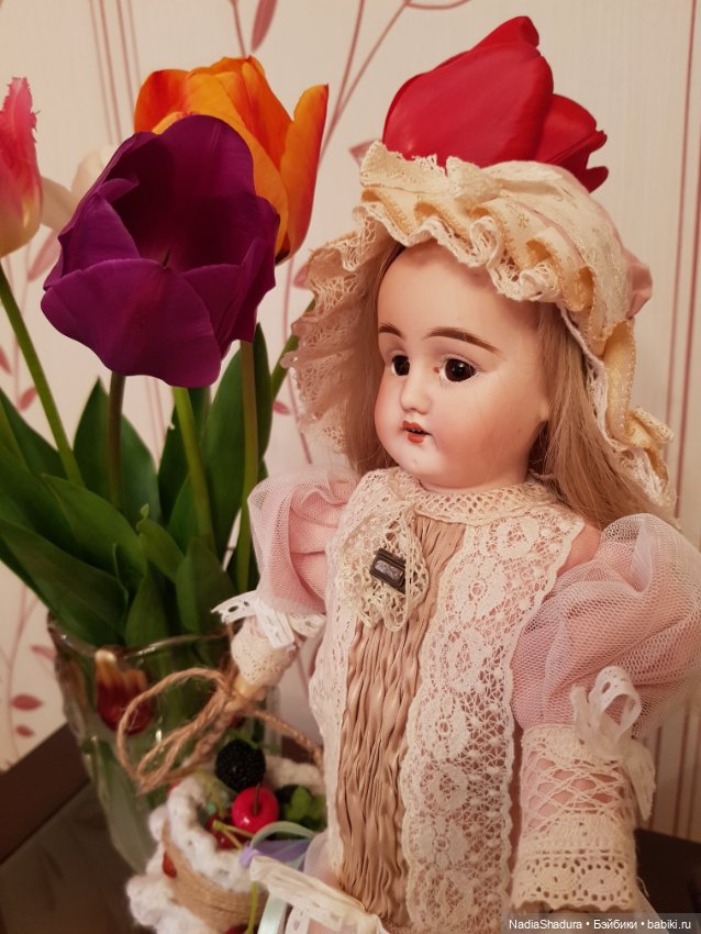 Моя первая антикварная кукла Bähr & Pröschild 340 DEP (фото 5)