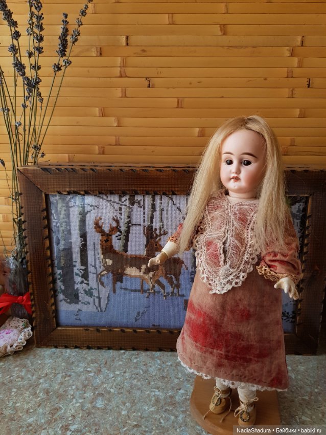 Моя первая антикварная кукла Bähr & Pröschild 340 DEP