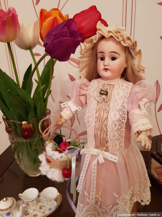 Моя первая антикварная кукла Bähr & Pröschild 340 DEP (фото 2)
