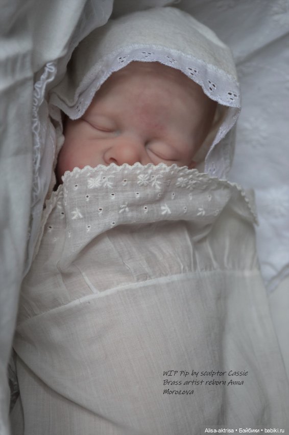 Период рождение Пипа от скульптора Касси Брас .Художник реборн Анна Морозова (фото 5)