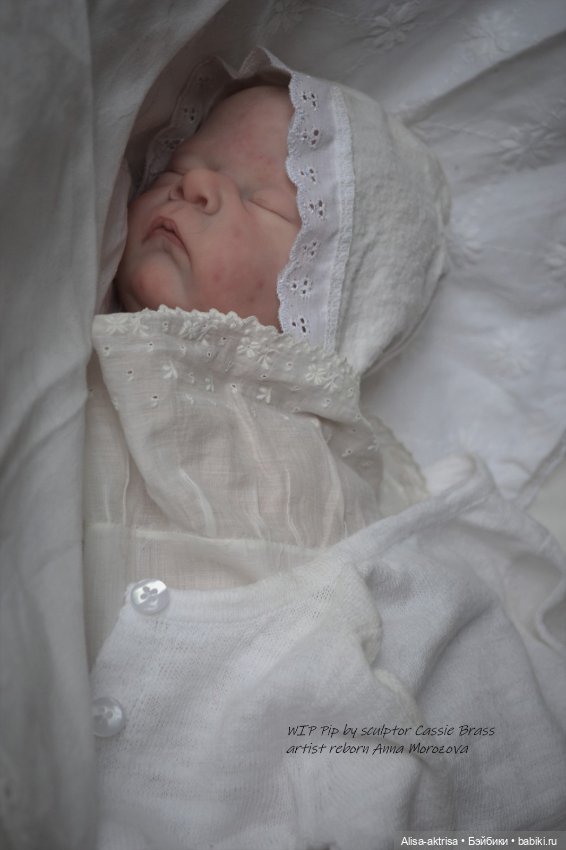 Период рождение Пипа от скульптора Касси Брас .Художник реборн Анна Морозова (фото 7)