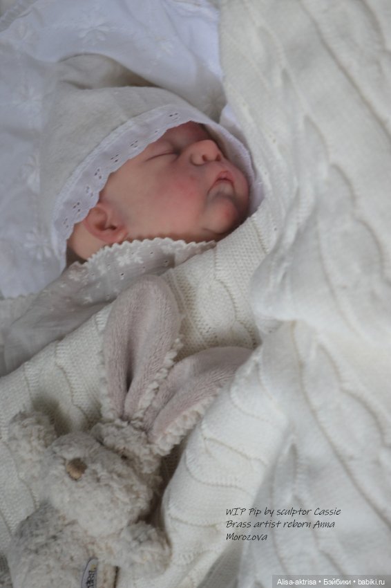 Период рождение Пипа от скульптора Касси Брас .Художник реборн Анна Морозова