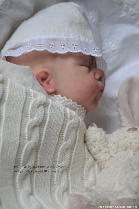 Период рождение Пипа от скульптора Касси Брас .Художник реборн Анна Морозова