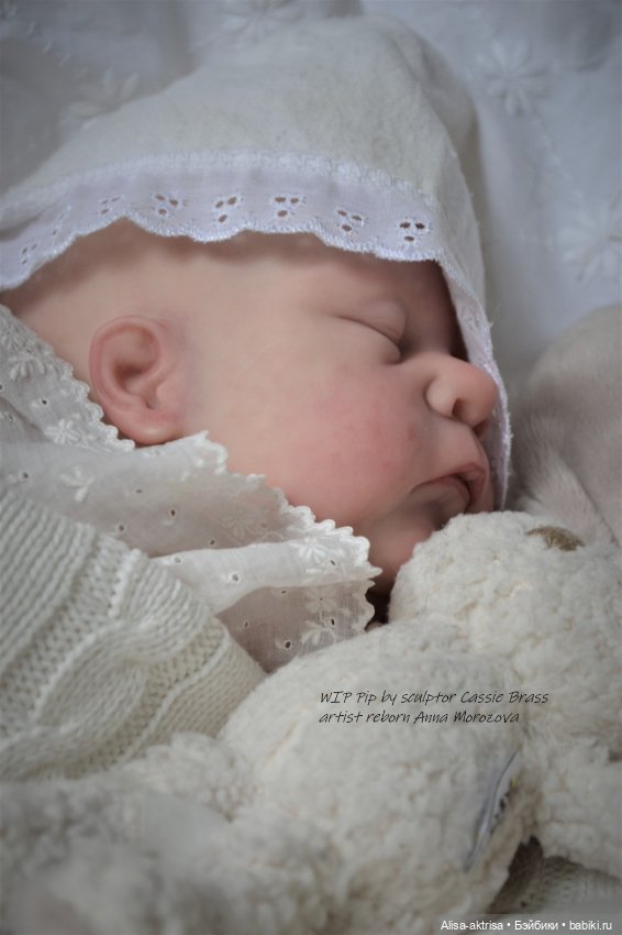 Период рождение Пипа от скульптора Касси Брас .Художник реборн Анна Морозова