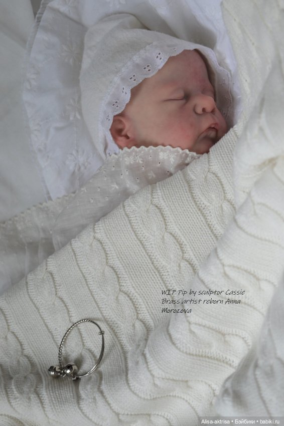 Период рождение Пипа от скульптора Касси Брас .Художник реборн Анна Морозова