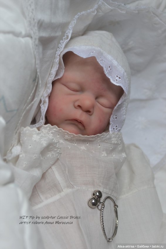 Период рождение Пипа от скульптора Касси Брас .Художник реборн Анна Морозова