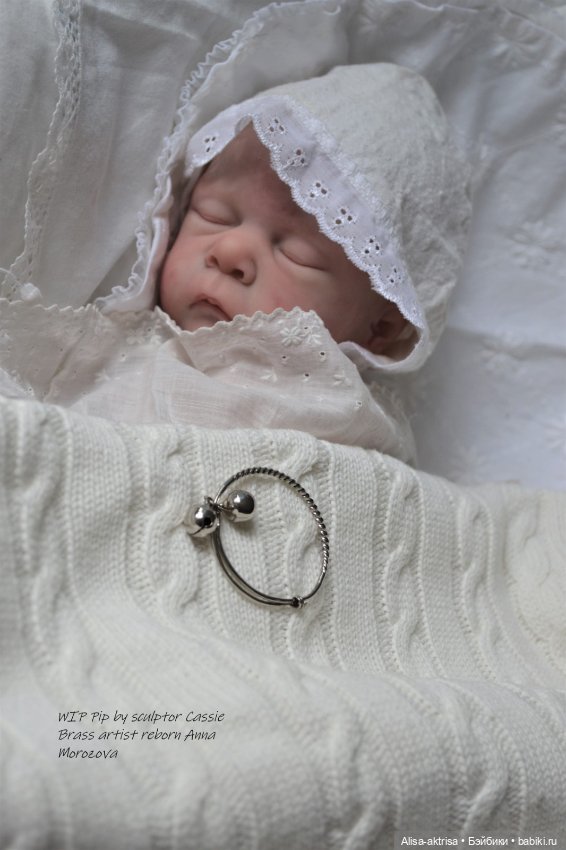 Период рождение Пипа от скульптора Касси Брас .Художник реборн Анна Морозова (фото 10)