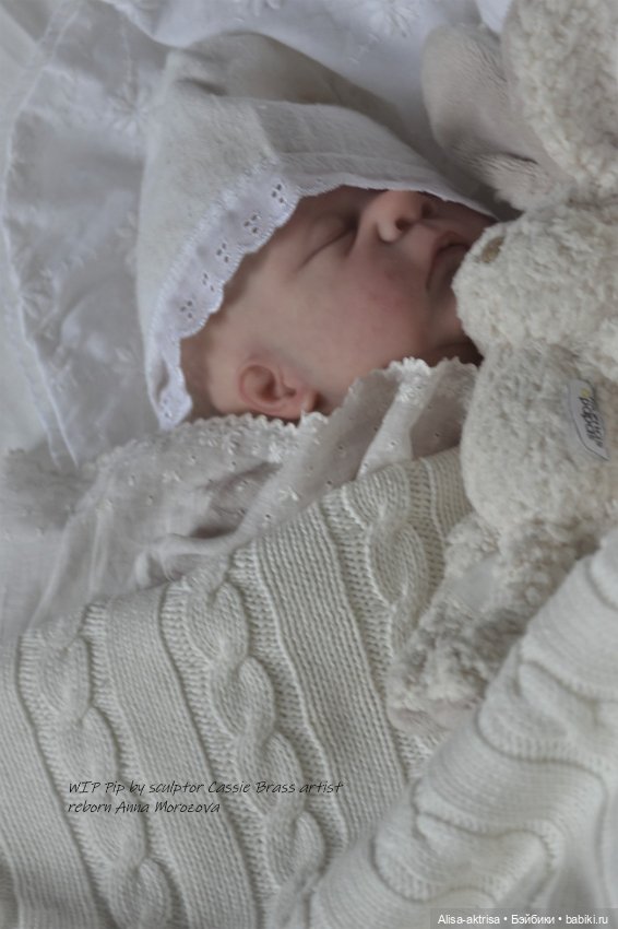 Период рождение Пипа от скульптора Касси Брас .Художник реборн Анна Морозова