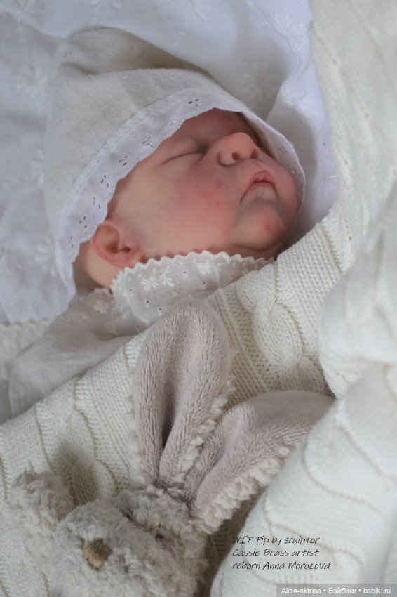 Период рождение Пипа от скульптора Касси Брас .Художник реборн Анна Морозова