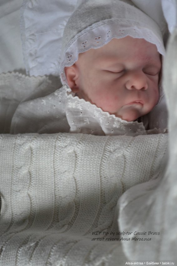 Период рождение Пипа от скульптора Касси Брас .Художник реборн Анна Морозова