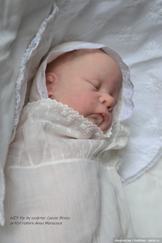Период рождение Пипа от скульптора Касси Брас .Художник реборн Анна Морозова (фото 2)