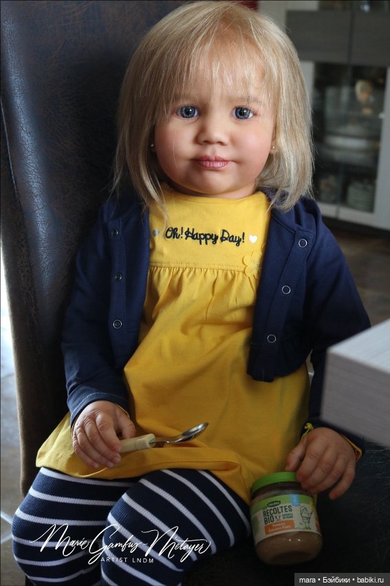 Realborn 3 year June, Bountiful Baby, автор прототипа Marie Metayer