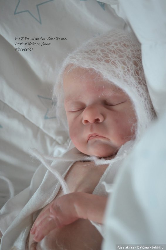 Период рождение Пипа от скульптора Касси Брас .Художник реборн Анна Морозова