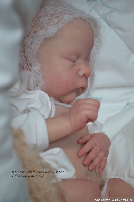 Период рождение Пипа от скульптора Касси Брас .Художник реборн Анна Морозова