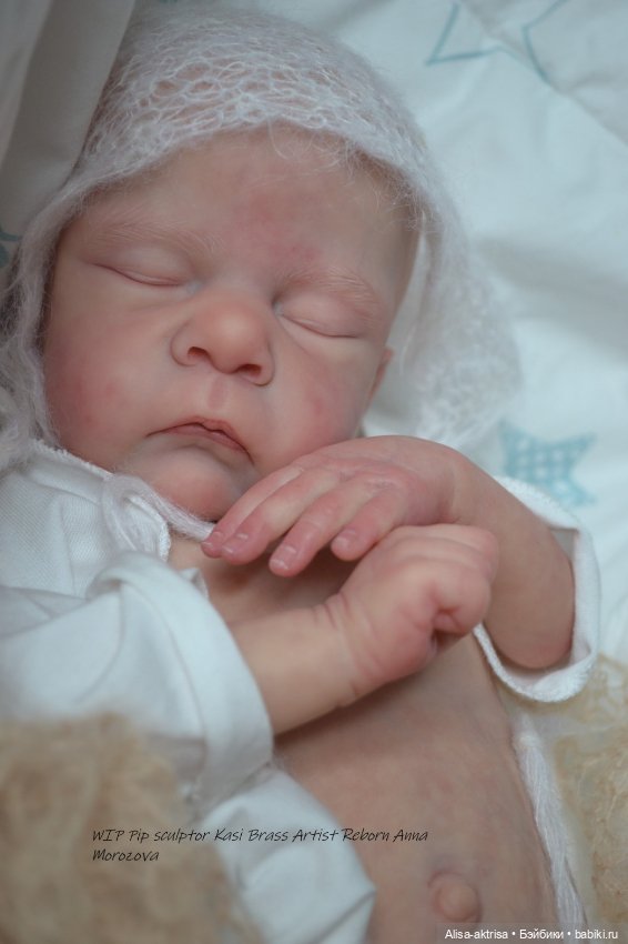 Период рождение Пипа от скульптора Касси Брас .Художник реборн Анна Морозова