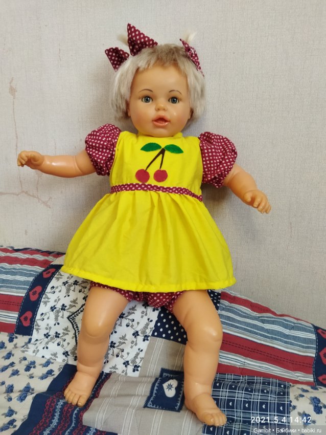 Ремонт старенькой куклы — Ремонт кукол СССР и ГДР (немок): чернота (фото 7)