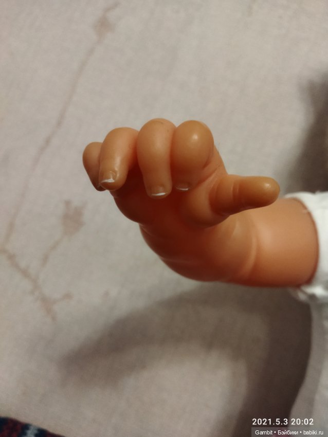 Ремонт старенькой куклы — Ремонт кукол СССР и ГДР (немок): чернота (фото 5)