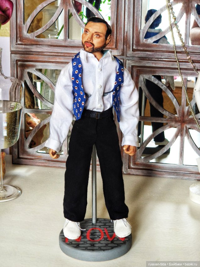 Мой Фредди Меркьюри — Портретные куклы знаменитостей: звезды кино (фото 3)