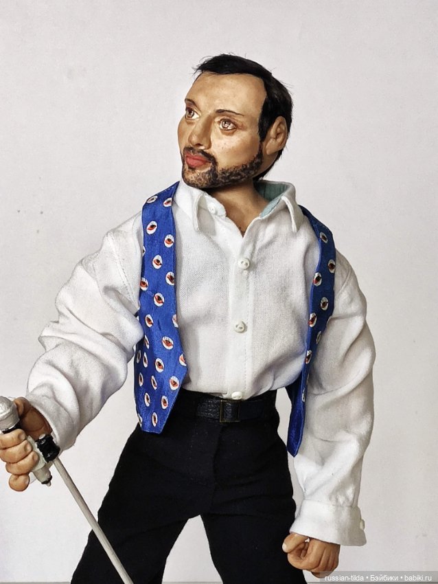 Мой Фредди Меркьюри — Портретные куклы знаменитостей: звезды кино (фото 6)