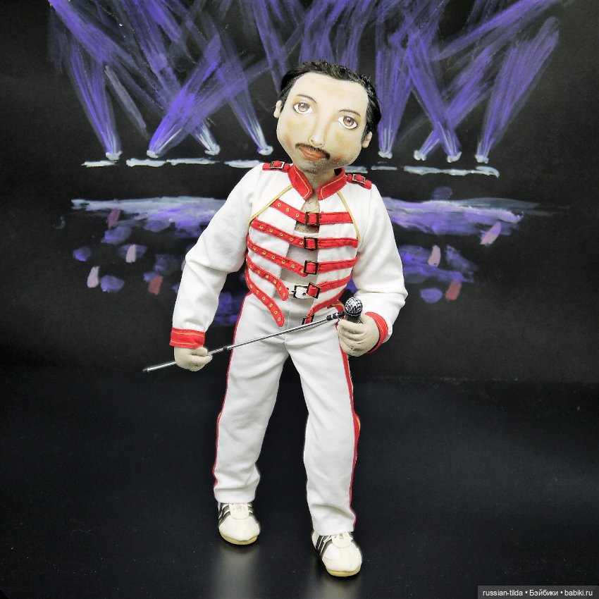 Мой Фредди Меркьюри — Портретные куклы знаменитостей: звезды кино