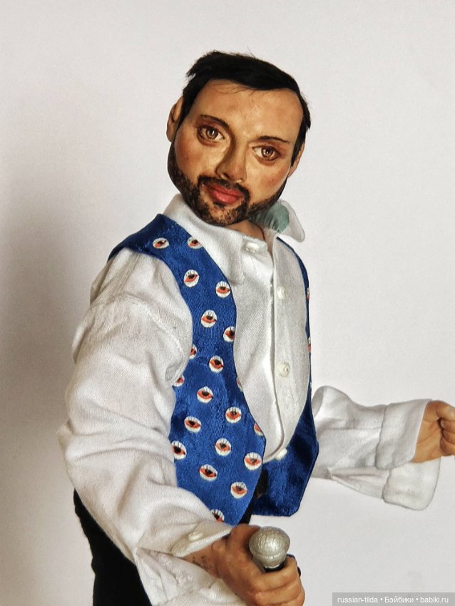 Мой Фредди Меркьюри — Портретные куклы знаменитостей: звезды кино (фото 4)