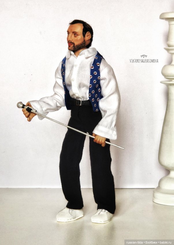 Мой Фредди Меркьюри — Портретные куклы знаменитостей: звезды кино (фото 8)