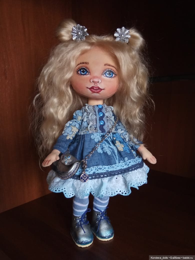Златовласка — Авторские текстильные куклы: Вальдорфские (фото 5)