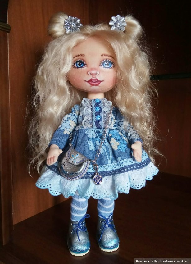 Златовласка — Авторские текстильные куклы: Вальдорфские (фото 4)