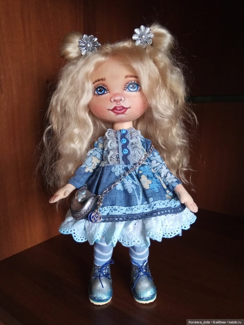 Златовласка — Авторские текстильные куклы: Вальдорфские (фото 2)