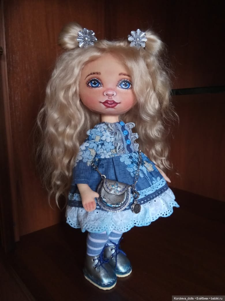 Златовласка — Авторские текстильные куклы: Вальдорфские (фото 9)