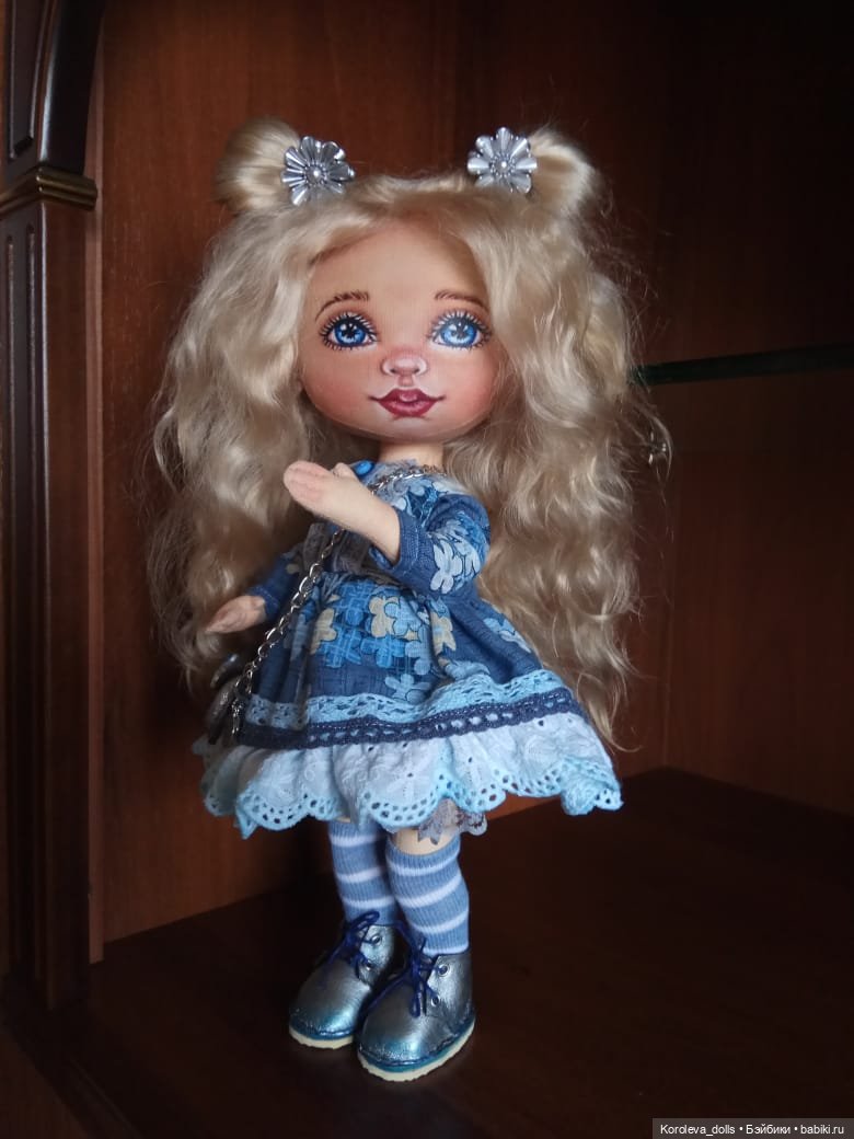 Златовласка — Авторские текстильные куклы: Вальдорфские (фото 8)