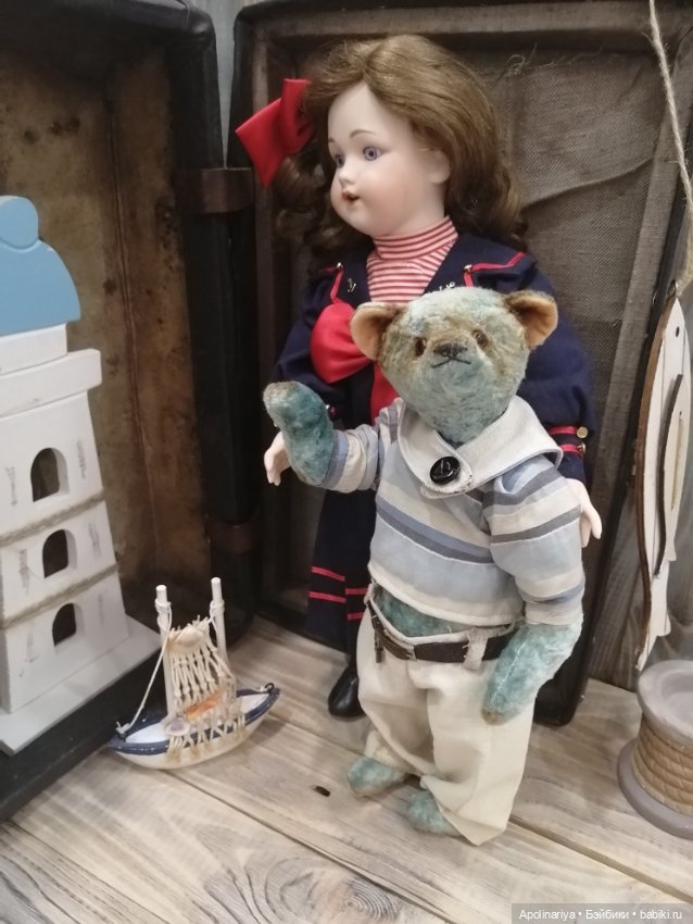 Jean-Paul — Авторские мишки Тедди и друзья: фото (фото 7)