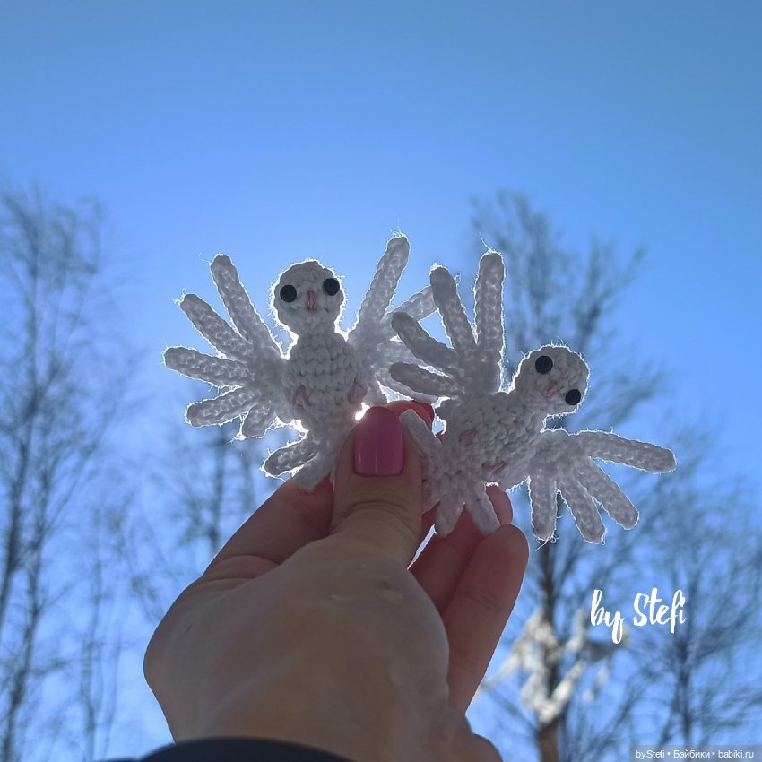 Броши к 9 мая — Вязаные игрушки и амигуруми: крючком (фото 8)